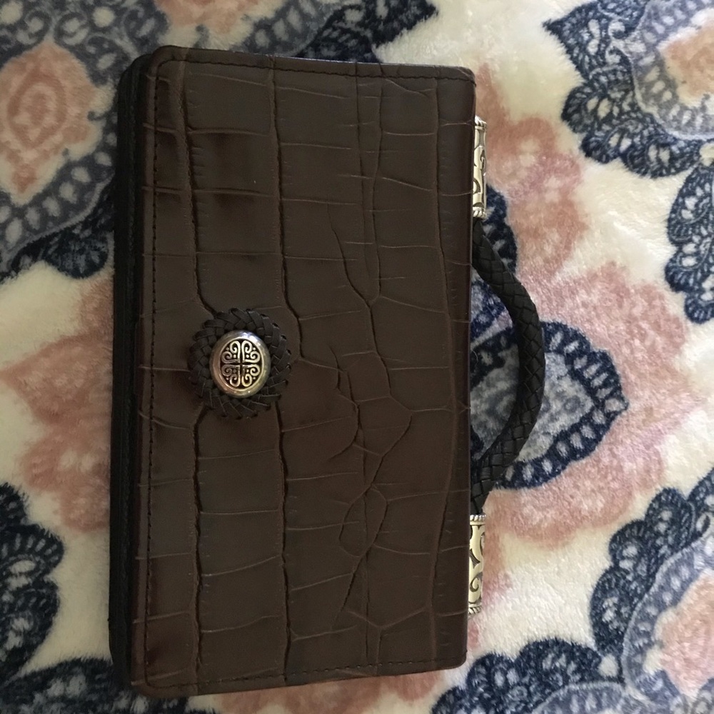 Brighton Leather and Silver Plated Purse